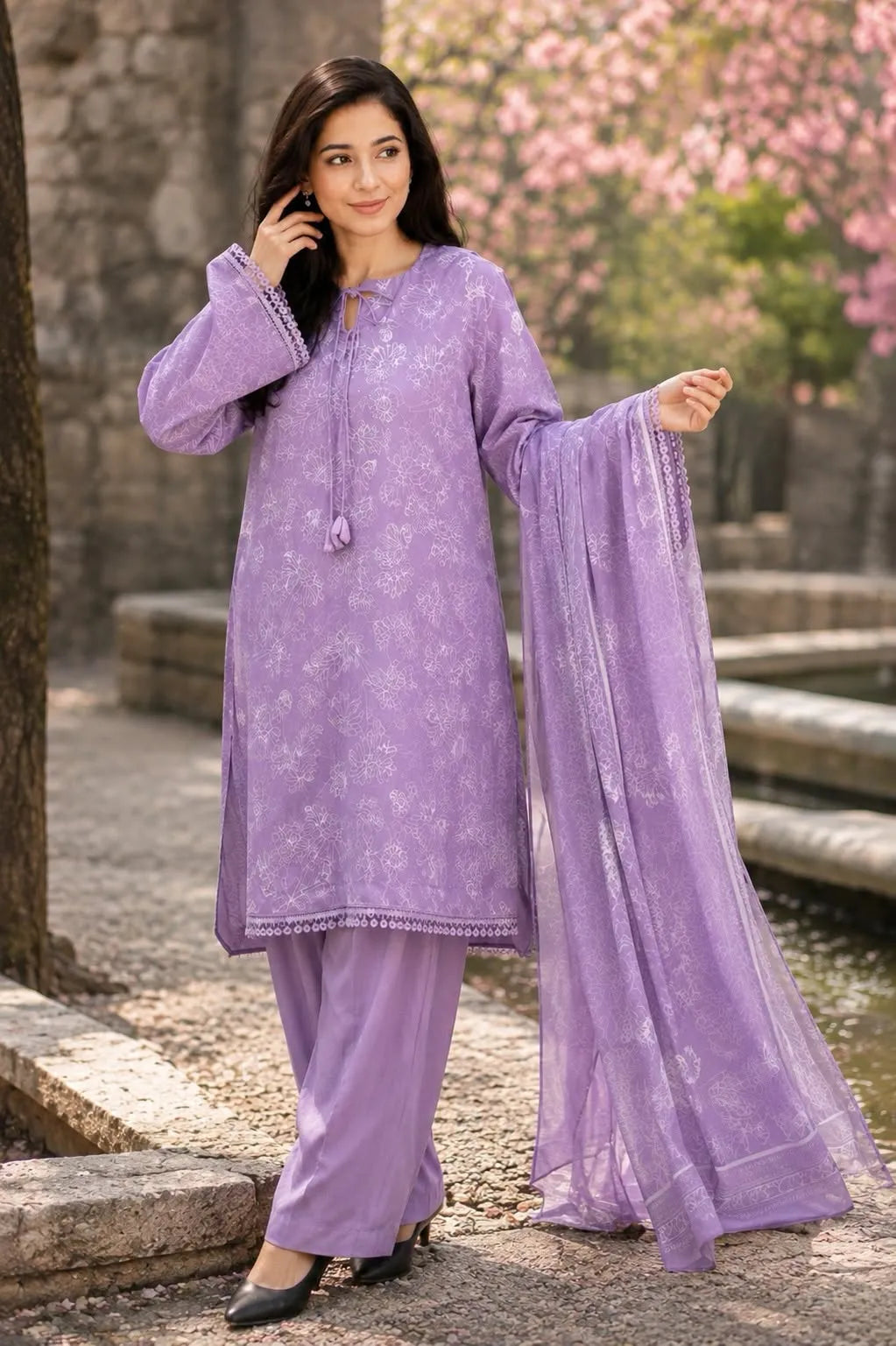 💜 Elegance Draped in Lavender 💜